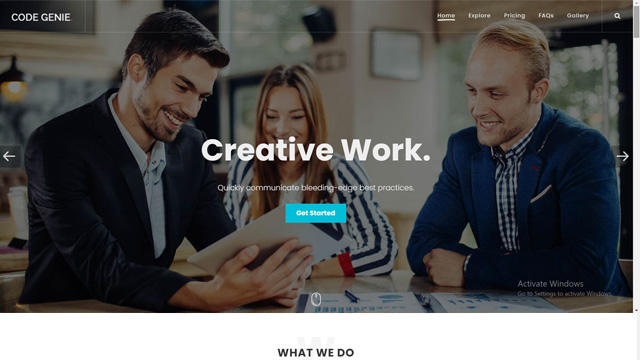 Business Website